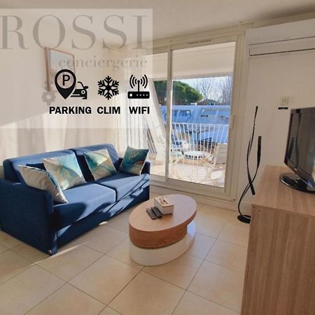 T2 West City Parking Clim Wifi 4Pers - Rossiconciergerie - Linge Inclus La Grande-Motte Kültér fotó